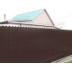 Профнастил фигурный C8 - 0,5 Satin Мatt RAL 8017 шоколад.