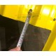 Продольно гнутый профнастил для укрытий конвейеров С8ПГ-1200, 0,8, нержавеющий