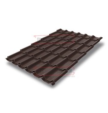 Металлочерепица Классик RAL8017 Rooftop Matte-0,5