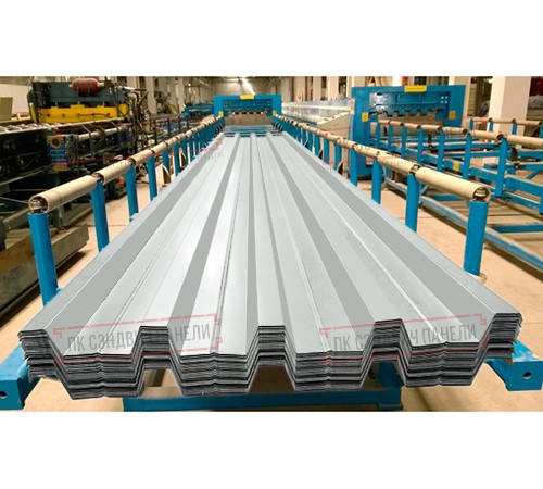 Профнастил Н60-845 Полиэстер RAL-7047-0.5