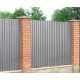 Профилированный лист C21х1000 Norman RAL7004-0.5