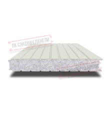 Сэндвич панели стеновые с пенополистиролом, ширина 1000 мм, толщина 40 мм, 0.5/0.5, RAL9002
